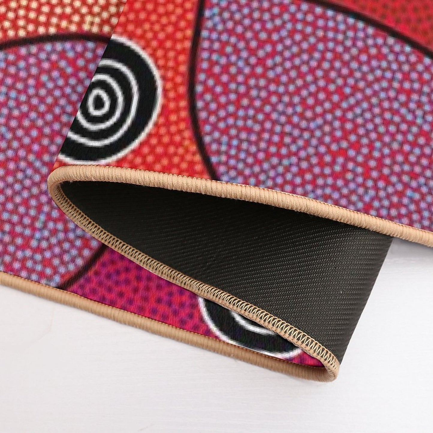 Authentic Aboriginal Art - Central Lands  Rapid-Drying Bath Mat