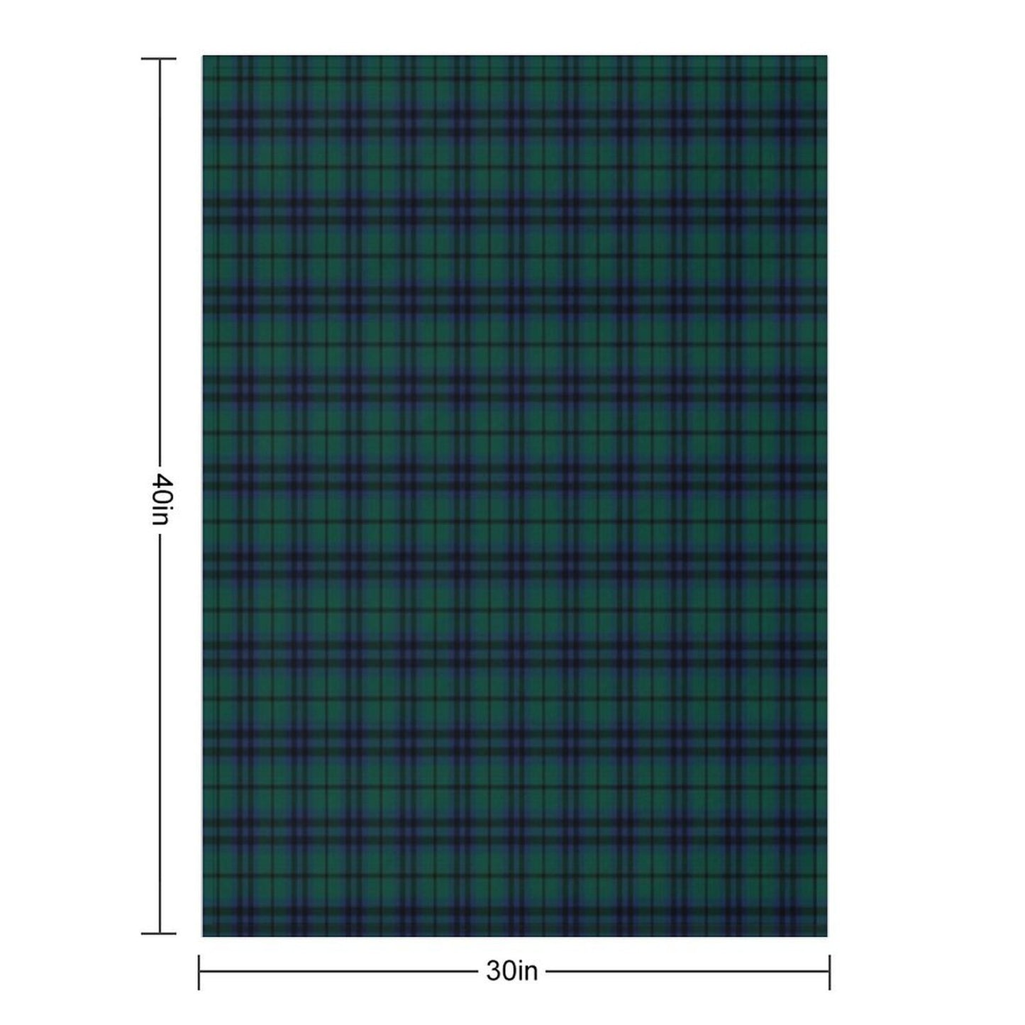 Clan Keith Tartan (Modern) Easy Care Throw Blanket