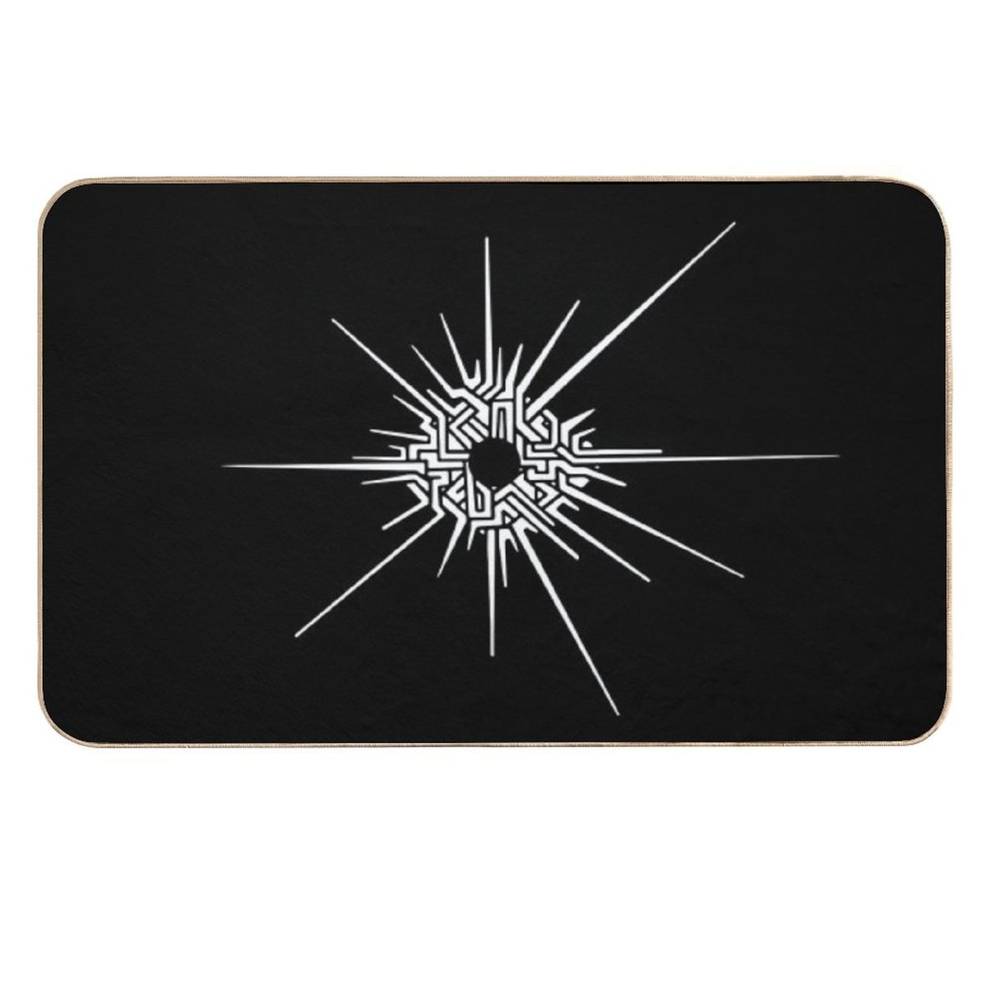 Outer Wilds™ - Eye of The Universe (Symbol) [White]  High-Traffic Bath Mat
