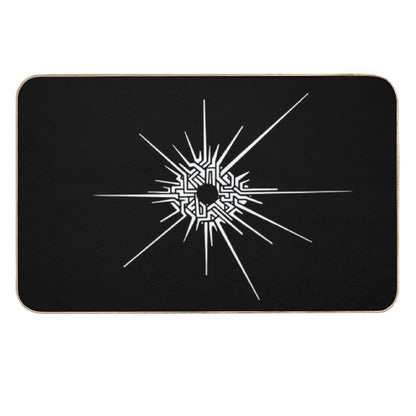 Outer Wilds™ - Eye of The Universe (Symbol) [White]  High-Traffic Bath Mat
