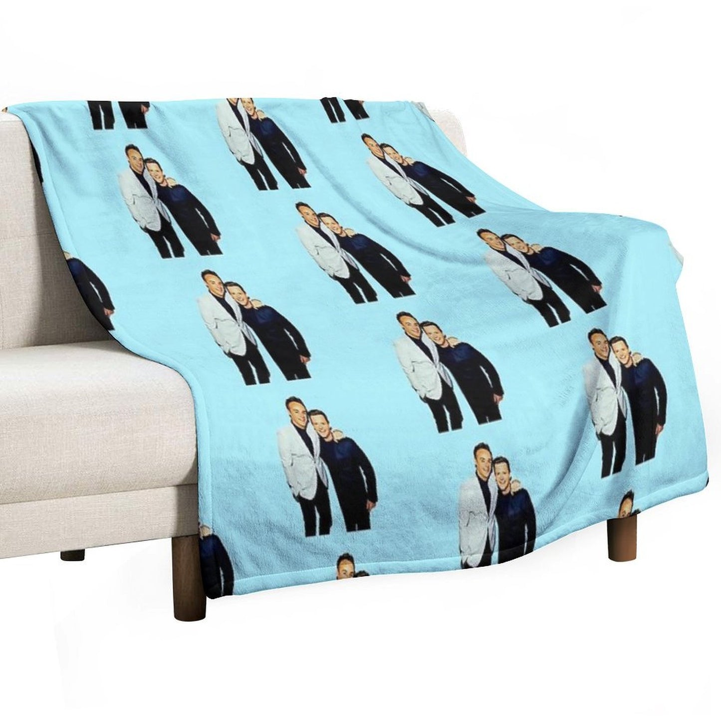 Ant And Dec [2] Sustainable Throw Blanket