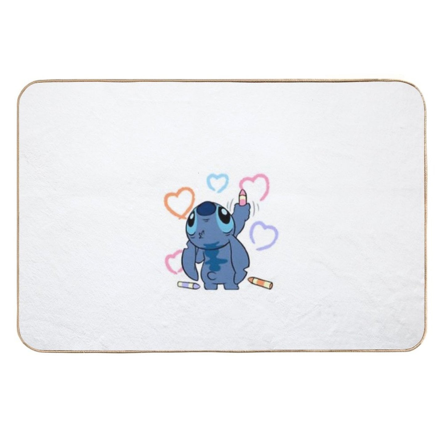 Stitch Love  Absorbent Bath Mat