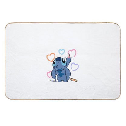 Stitch Love  Absorbent Bath Mat