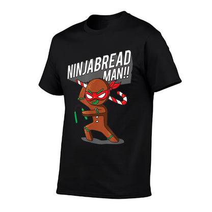 Funny Christmas Ninja Gingerbread Man  Affordable Price T-Shirt