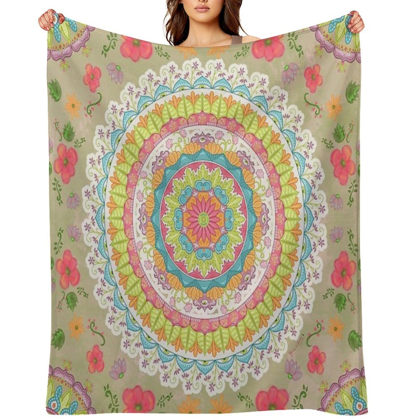 Spring Awakens ★ Compact Throw Blanket