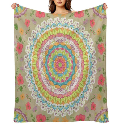 Spring Awakens ★ Compact Throw Blanket