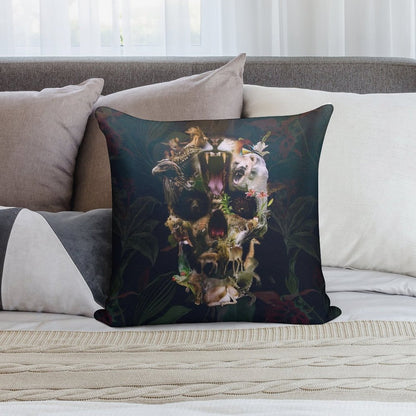 Kingdom Soft Hidden Zipper Throw Pillow