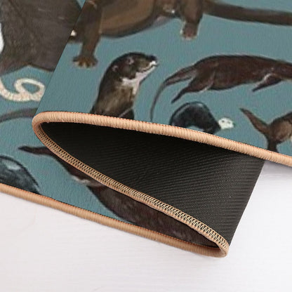 Sea Otters  Long-Lasting Bath Mat