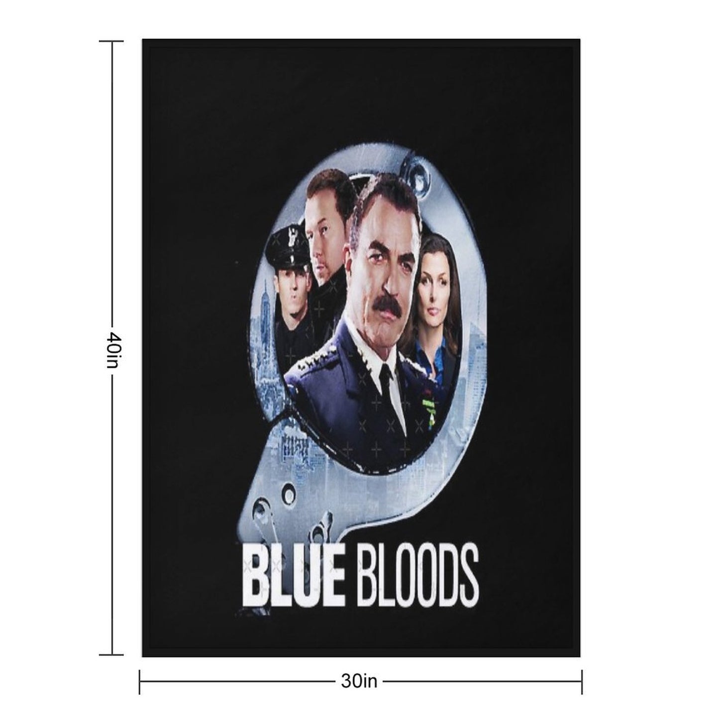 Blue Bloods Comfort Throw Blanket