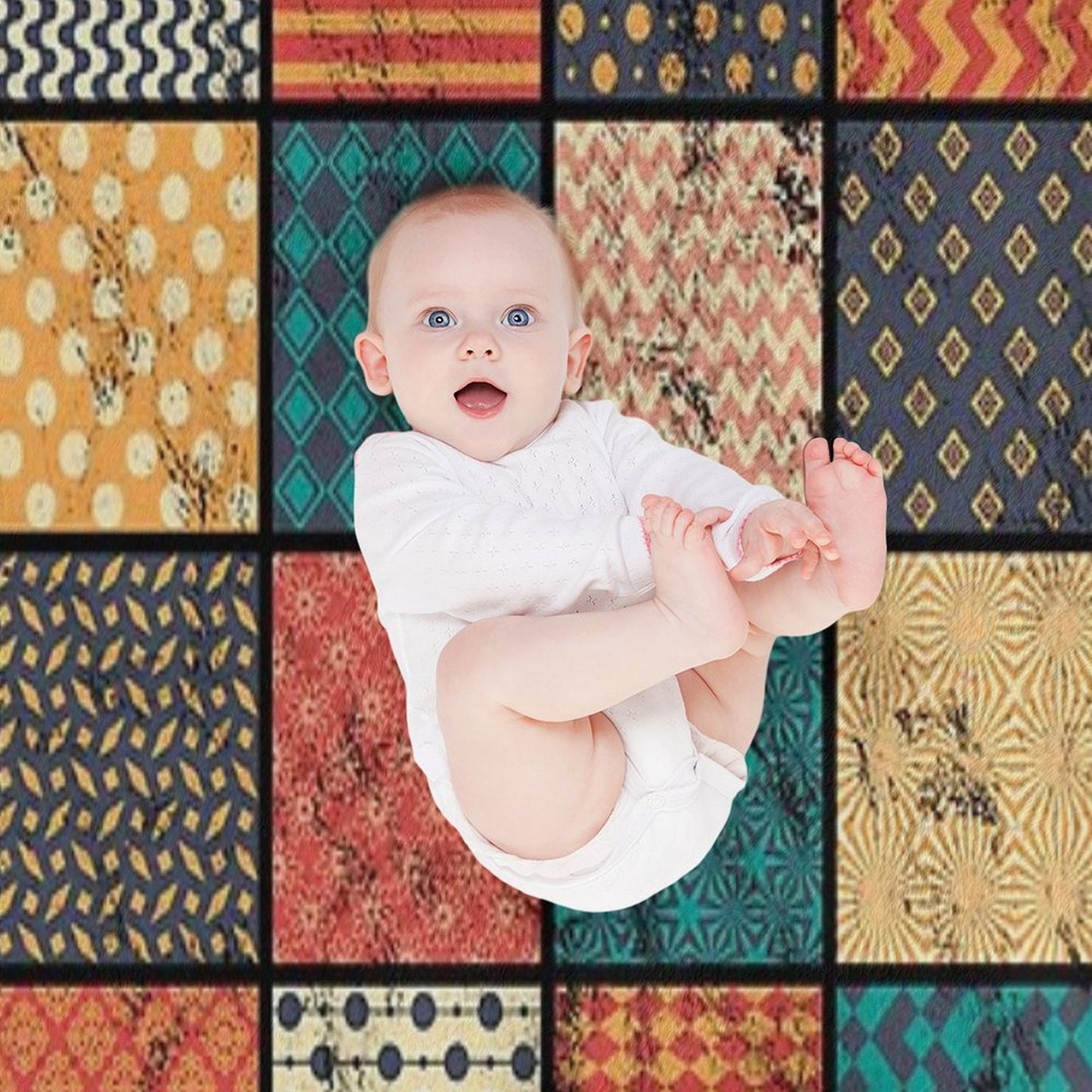 Quilting Quilt Pattern Patchwork Hobby Crafting Gift Thomas Larch Transparent Gift-ready Throw Blanket