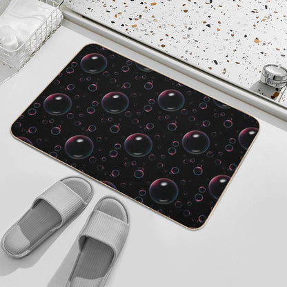 Bubble Collage  Easy Maintenance Bath Mat
