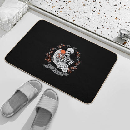 I Larva You Durable Bath Mat