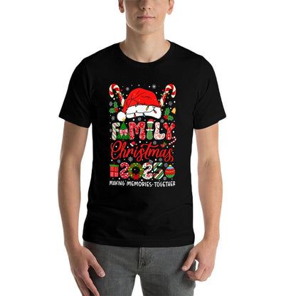 Family Christmas 2025 Matching Outfit Xmas Squad Santa  Affordable Price T-Shirt