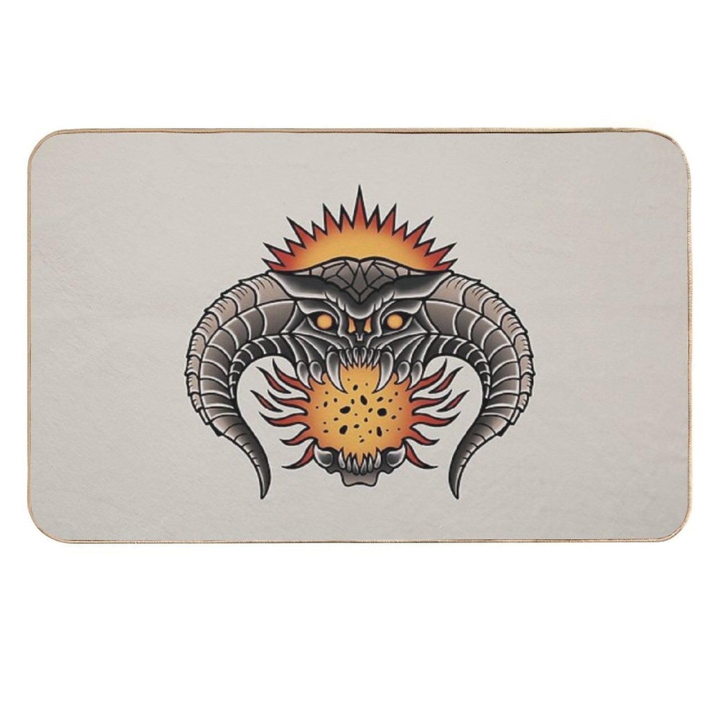 Oldschool Balrog  Absorbent Bath Mat