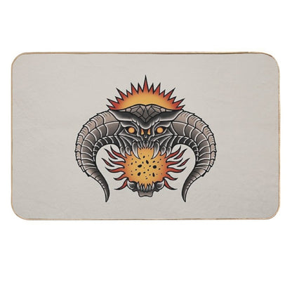 Oldschool Balrog  Absorbent Bath Mat