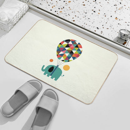 Fly High And Dream Big Durable Bath Mat