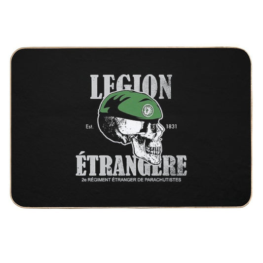 Légion Étrangère 2 REP (French Foreign Legion Paratrooper) (distressed) Durable Bath Mat