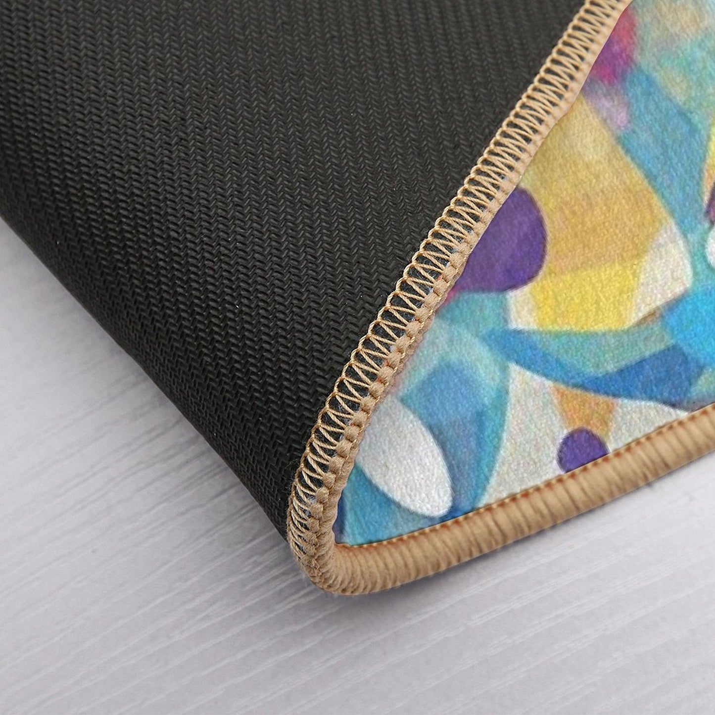 Chaotic Construction  Repositionable Bath Mat