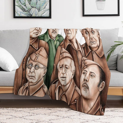 Dad's Army Quick-dry Throw Blanket