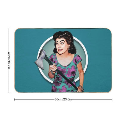 Joan Crawford- Strait Jacket  Multi-Purpose Bath Mat