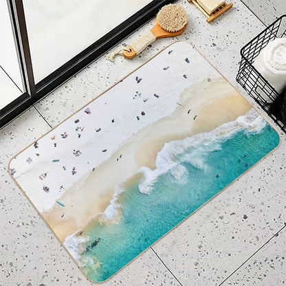 Summer Vibes  Dirt-Trapping Bath Mat