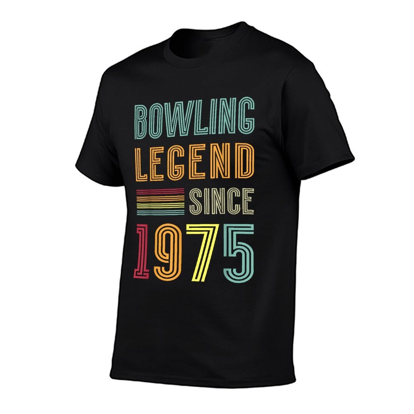 Bowling Legend 1975 50 Years Game 50th Birthday Bowling  Slim-fit Cut T-Shirt