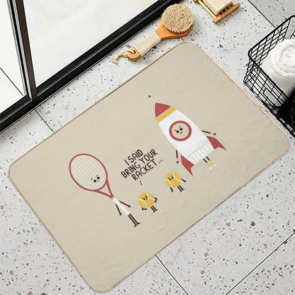 Classic Misunderstanding  Odorless Bath Mat