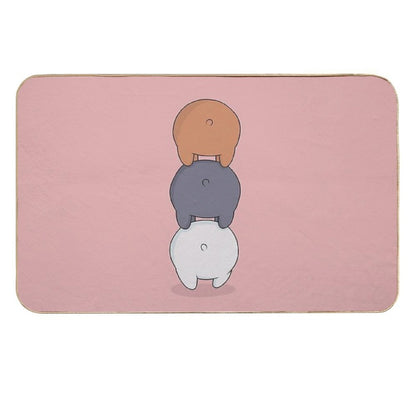We Bare Bears  Eco-Friendly Bath Mat