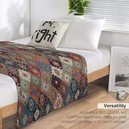 Anatolian Carpets - 2 Anti-pilling Throw Blanket