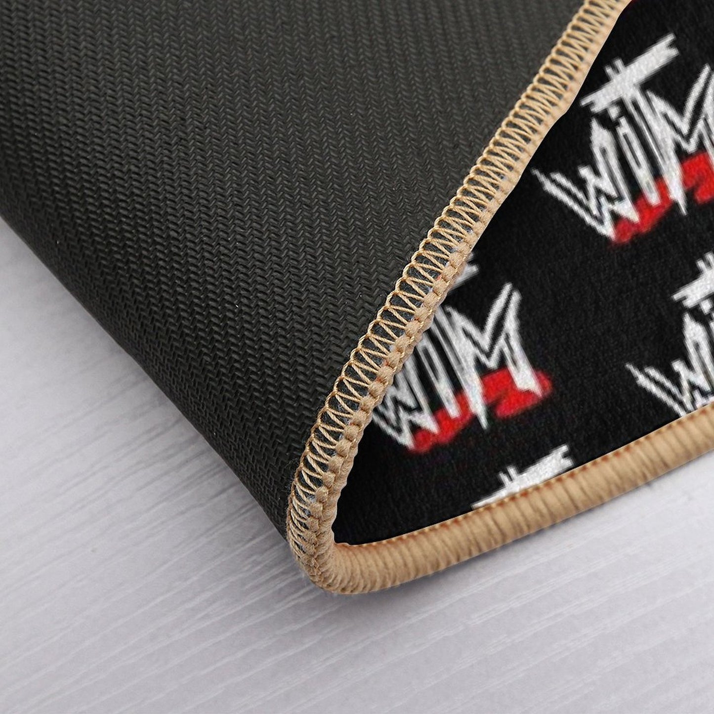 Wrestling in The Middle Scratch Logo  Multi-Purpose Bath Mat