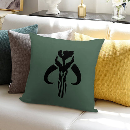 Mandalore Soft Skin-Friendly Throw Pillow