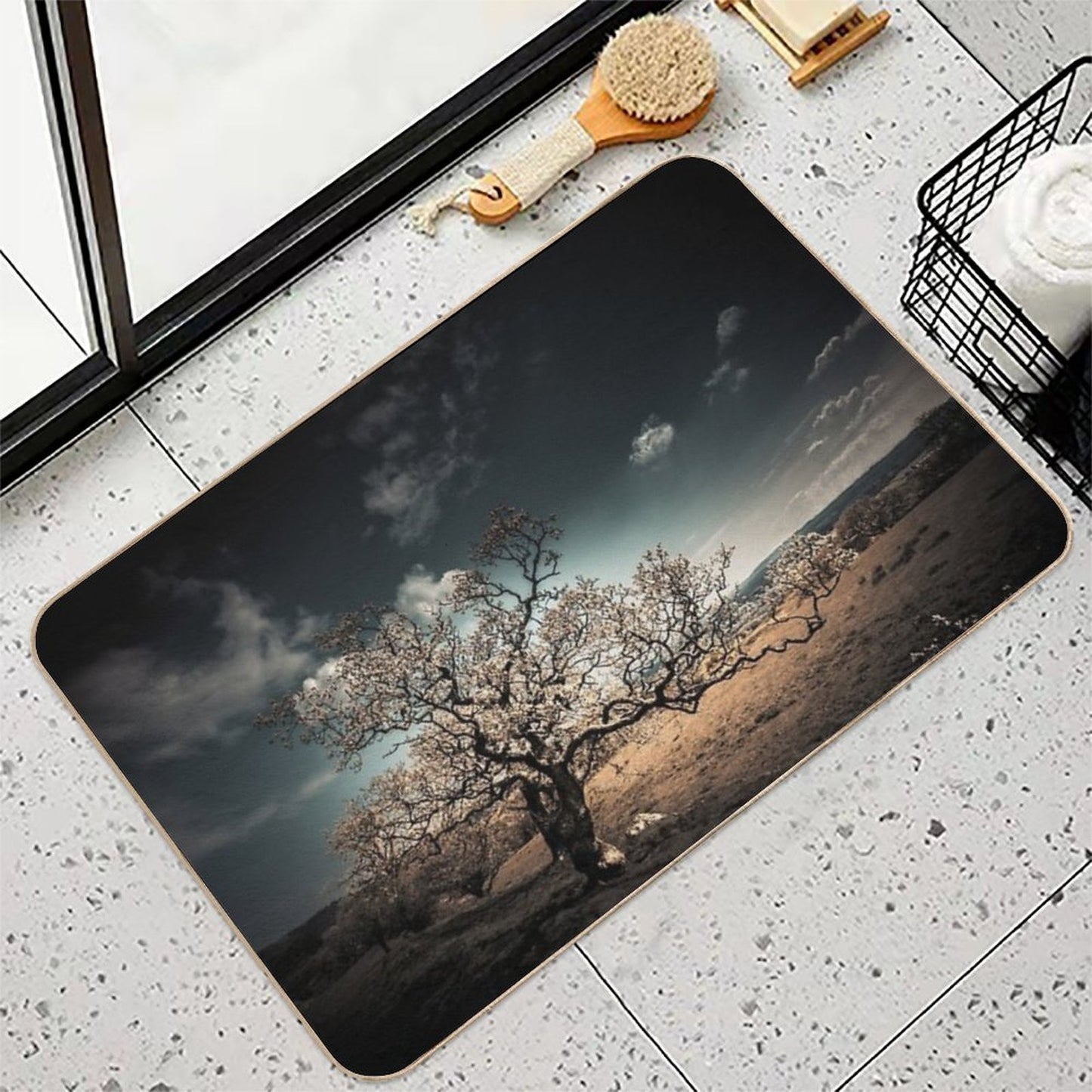 The Magic Tree  Easy To Clean Bath Mat