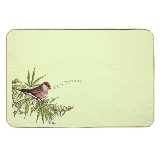 My Favorite Season Is The Fall of Patriarchy – Feminist Bird  Easy Maintenance Bath Mat