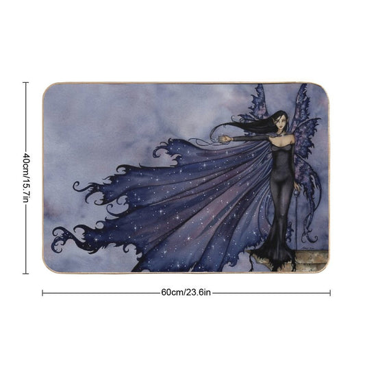 Cloak Of Stars  Anti-Trip Bath Mat