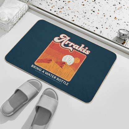 Dune 2020 Arrakis Desert Design  Dirt-Trapping Bath Mat