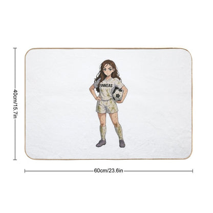 Fan Made FINNEAS Cleats Merch (Transparent Backround)  Toxin-Free Bath Mat