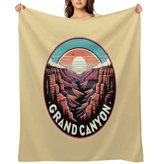 Grand Canyon Eco-conscious Throw Blanket