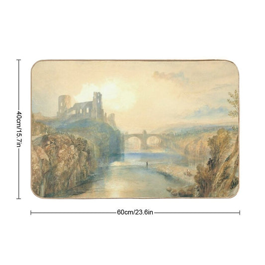 Joseph Mallord William Turner Barnard Castle  Odorless Bath Mat