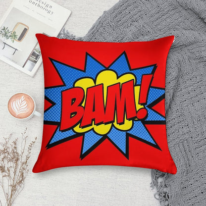 Bam! Soft Ultra-Soft Texture Throw Pillow