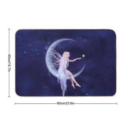 Birth of A Star Moon Fairy  Eco-Friendly Bath Mat