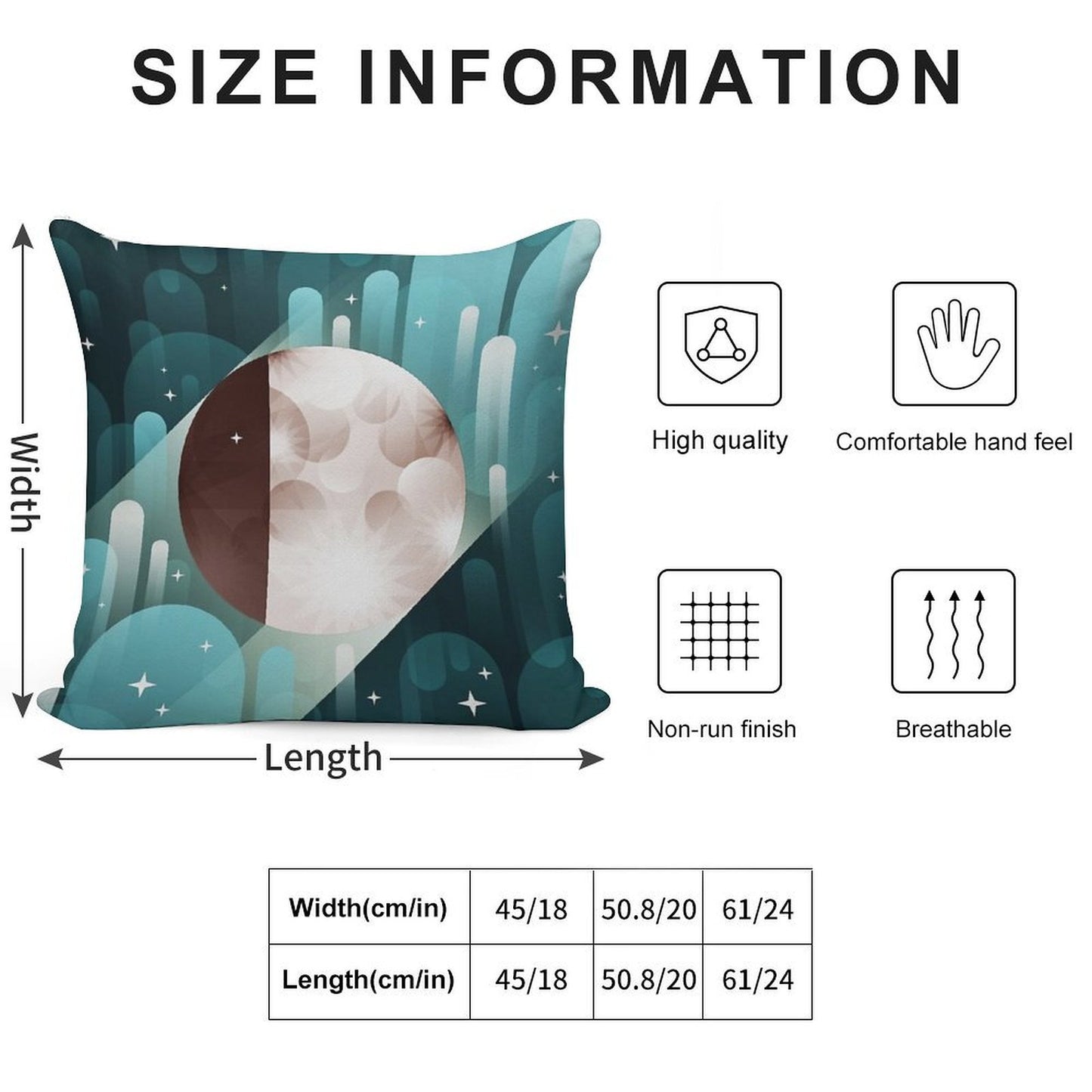 Fly Me to The Moon Soft Gift Ready Throw Pillow