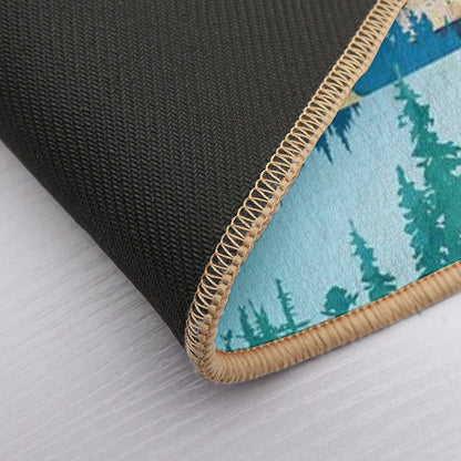 Lake Mist  Slip-Resistant Bath Mat
