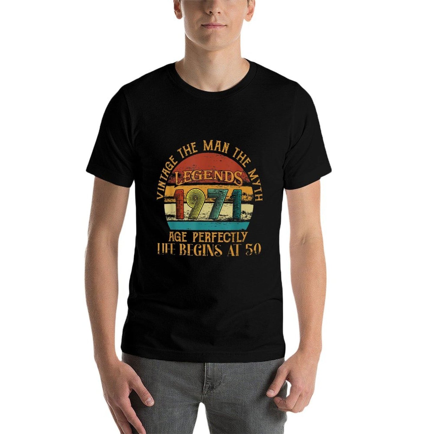Mens Vintage 1972 Limited Edition 50 Year Old Gifts 50th Birthday  Classic T-Shirt