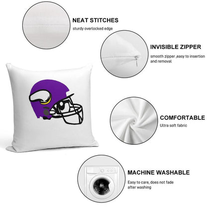 Minnesota Sports Soft Reinforced Edging Throw Pillow
