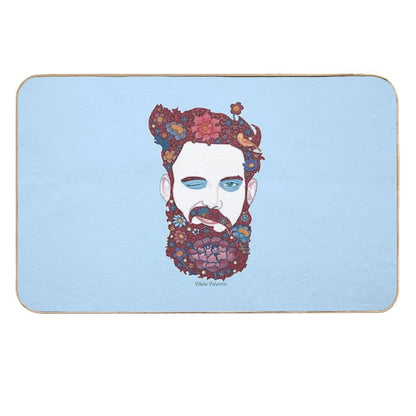 Bear´s Heaven II  Easy Maintenance Bath Mat