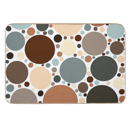 Dots  Dots And More Dots  Stain-Proof Bath Mat