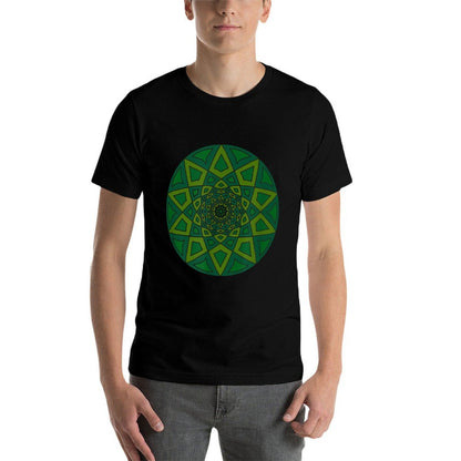 Awesome Abstract Design Trippy Psychedelic Geometric Hippie  Stretchy T-Shirt