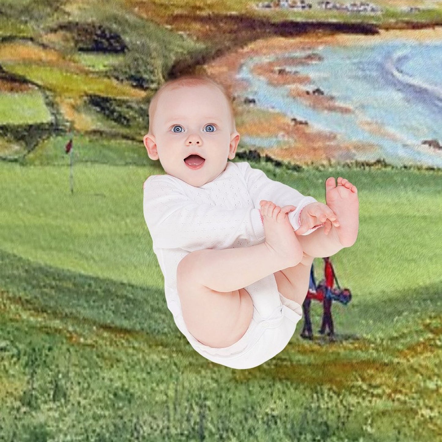 Ballybunion Golf Course County Kerry Ireland  10th Green Quick-dry Throw Blanket