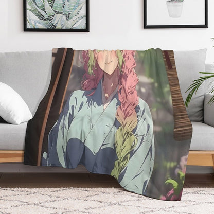 Mitsuri Kanroji - Demon Slayer 20 Comfort Throw Blanket