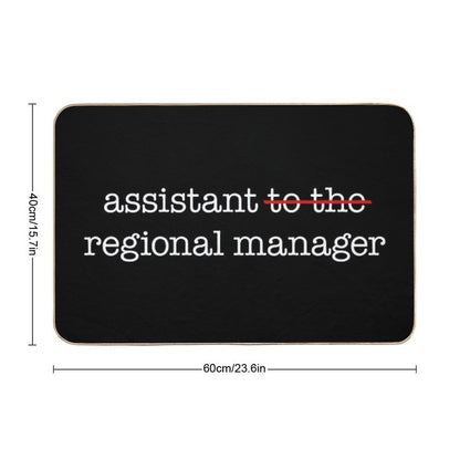 Assistant to The Regional Manager  Rapid-Drying Bath Mat
